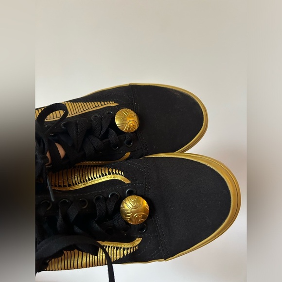 Vans X Harry Potter Golden Snitch Old Skool Sneaker Womens 8 Mens 6.5 - Picture 7 of 11